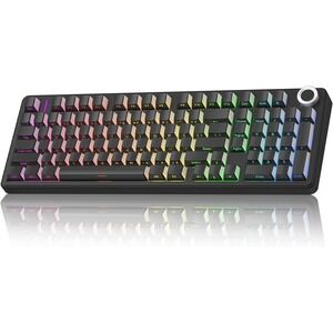 AULA F99 Pro Silent Wireless Mechanical Keyboard Tri-Mode Hot-Swap RGB Black